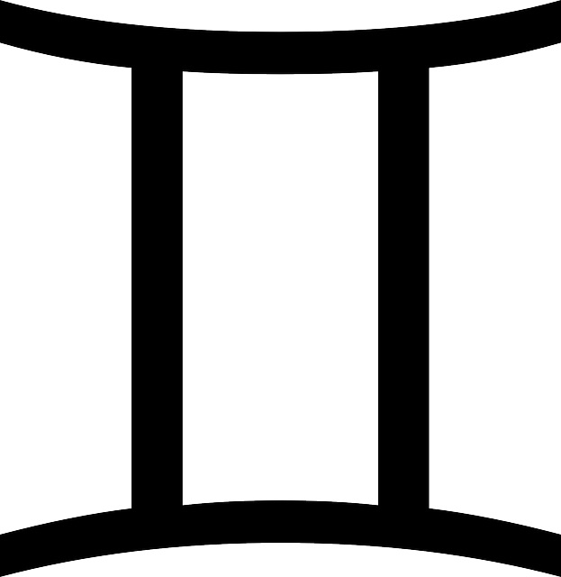 gemini symbol roman two