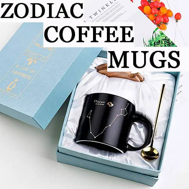 zodiac constellation coffee mug