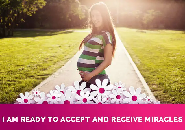 i am ready to accept and receive miracles
